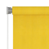 Vidaxl Roller Blind na zewnątrz 60x140 cm HDPE żółty