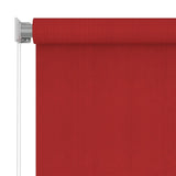 Vidaxl Roller Blind na zewnątrz 80x140 cm HDPE Red