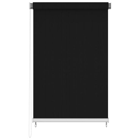 Vidaxl rolgordijn voor buiten 165(b)x230(h) cm zwart