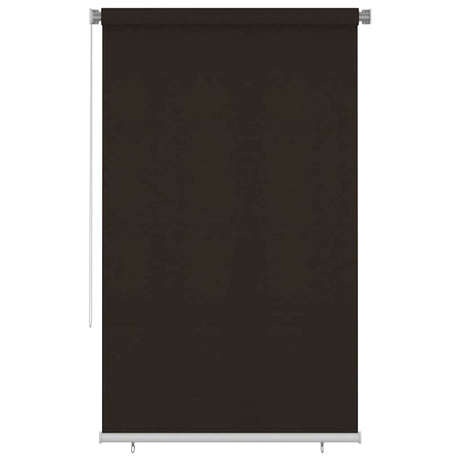 Vidaxl rolgordijn voor buiten 145(b)x230(h) cm hdpe bruin