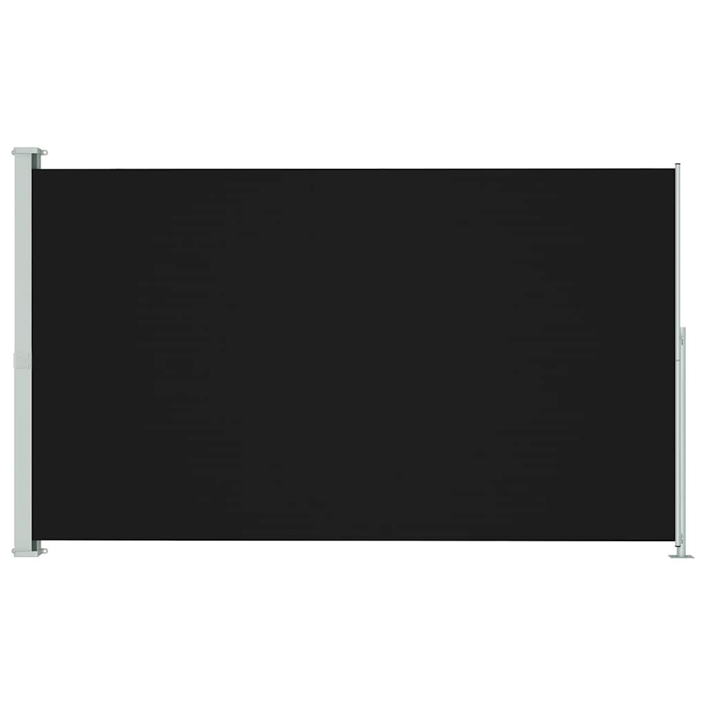 Ekran ogrodowy vidaxl rozszerzony 180x300 cm czarny
