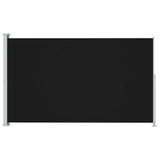 Ekran ogrodowy vidaxl rozszerzony 180x300 cm czarny