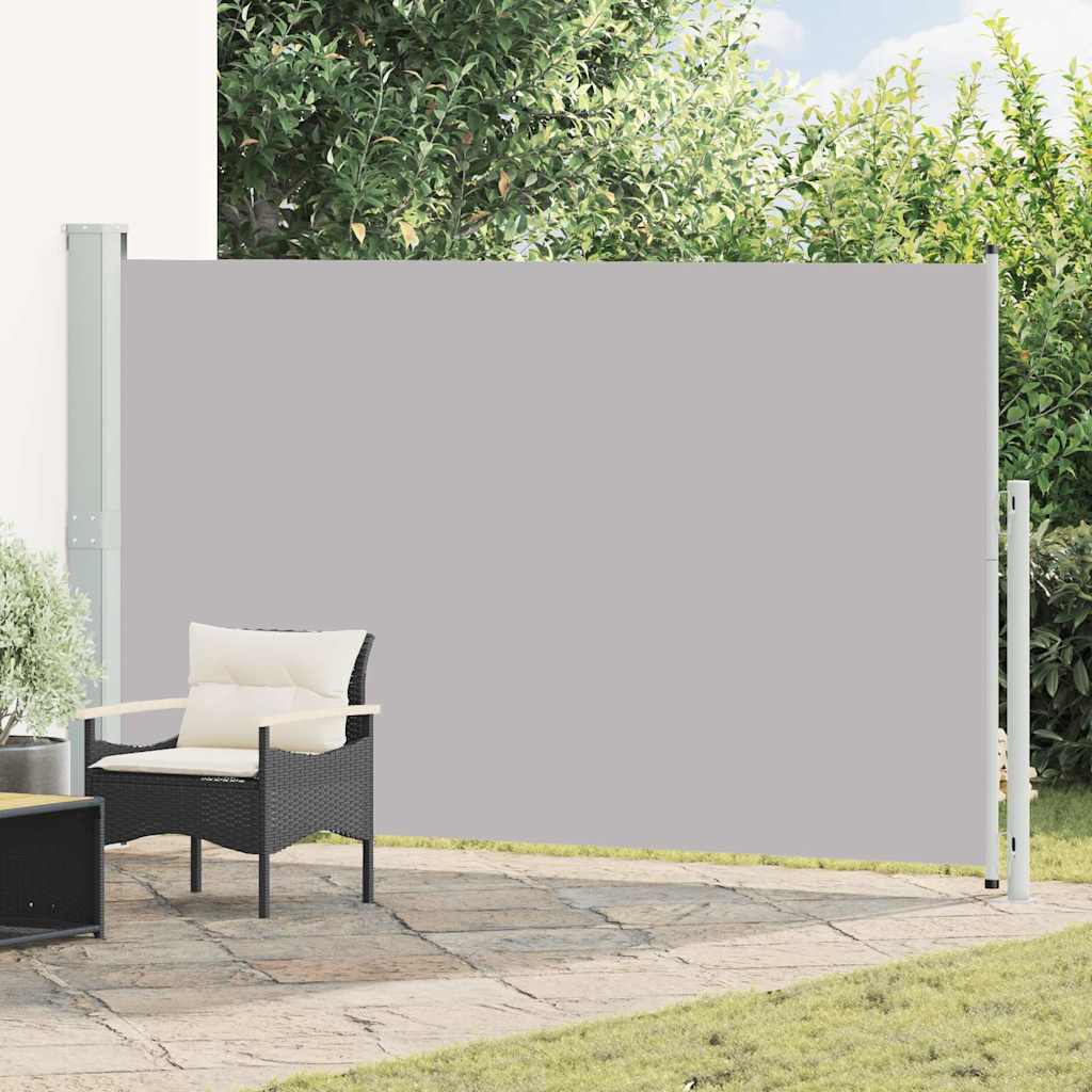 Vidaxl Garden Screen Wyciągalny 180x300 cm szary