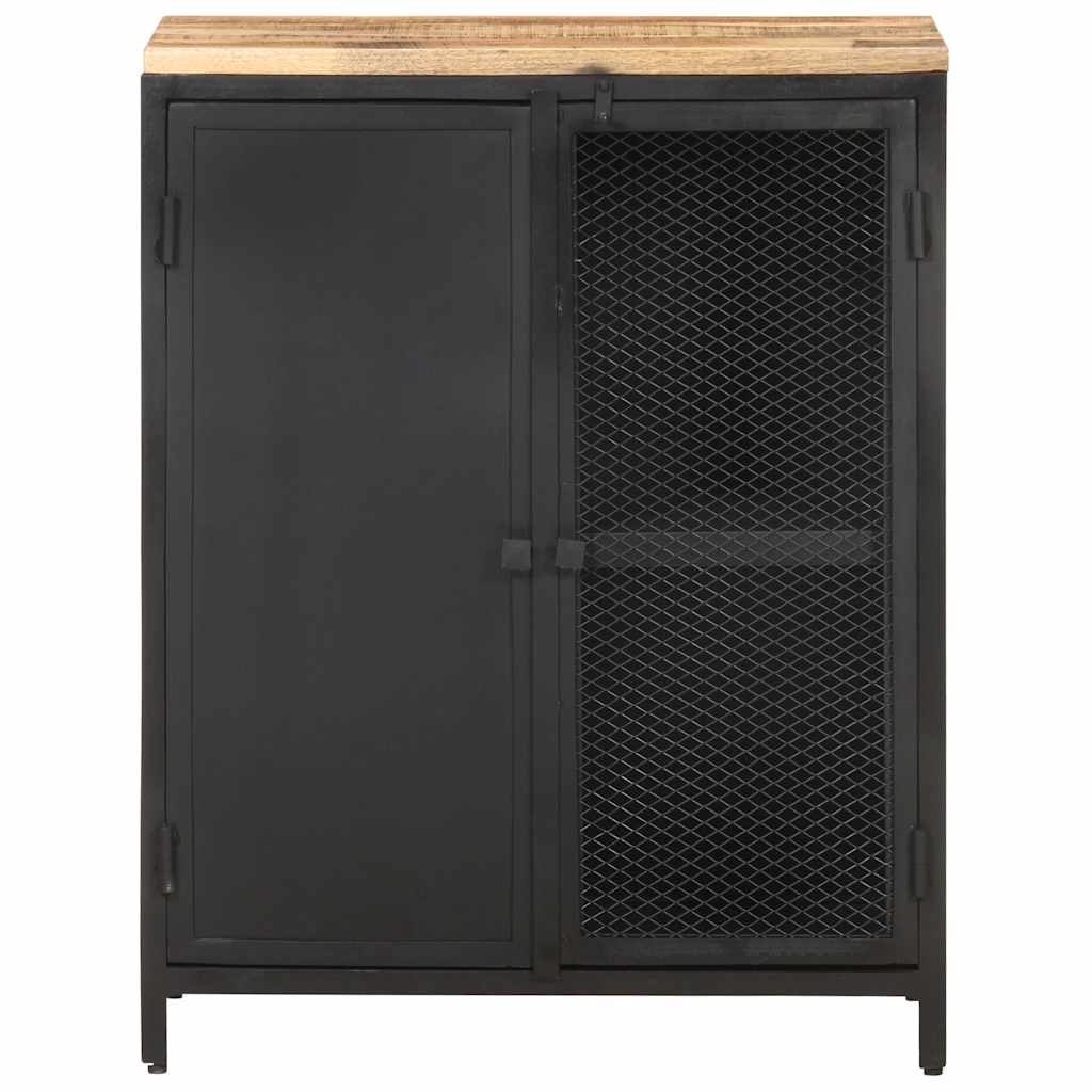 Vidaxl dressoir 60x35x78 cm massief ruw mangohout