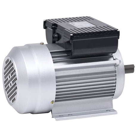 VIDAXL Silnik elektryczny 1 faza 1,5 kW 2 kp 2-Polig 2800 RPM Aluminium