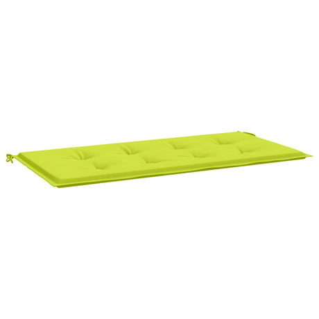 Vidaxl Garden Bench Poduszka 120x50x4 cm Oxford Fabric Bright Green