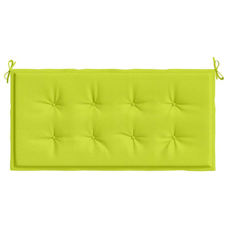 Vidaxl Garden Bench Poduszka 120x50x4 cm Oxford Fabric Bright Green