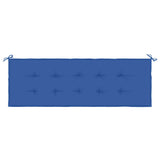 Vidaxl Garden Bench Poduszka 150x50x3 Cm Oxford Fabric Blue