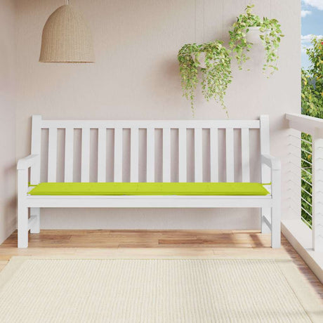 Vidaxl Garden Bench Poduszka 200x50x4 Cm Oxford Fabric Clear Green