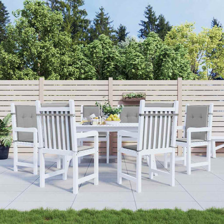 Vidaxl Garden krzesło Poduszki 6 St Oxford Fabric Grey