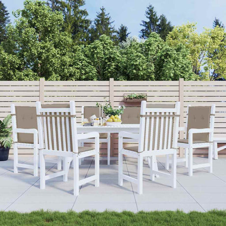 Vidaxl Garden Frea Poduszki 6 szt. 100x50x3 cm Oxford Fabric Taupe