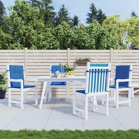 Vidaxl Garden Frea Poduszki 4 szt. 100x50x3 cm Oxford Fabric Blue