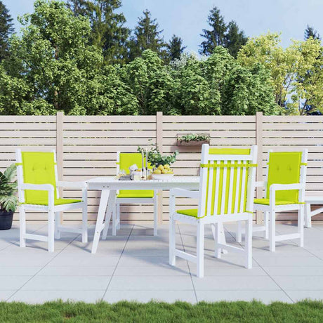 Vidaxl Garden Frea Poduszki 4 szt. 100x50x3 cm Oxford Fabric Clear Green