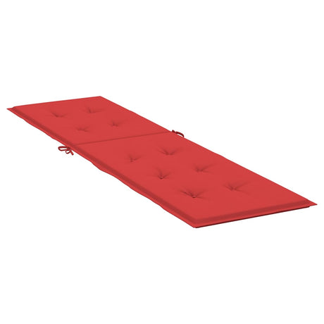 Poduszka Vidaxl Patio Frea (75+105) x50x4 cm czerwona