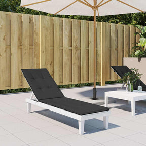 Poduszka Vidaxl patio (75+105) x50x4 cm Czarna