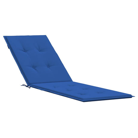 Krzesło Vidaxl Patio (75+105) x50x4 cm królewski niebieski