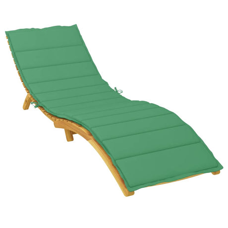 Vidaxl Lounge poduszka 200x50x3cm Oxford Tkanina zielona