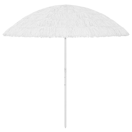 VidaXL Parasol plażowy Hawaii 300 cm, biały