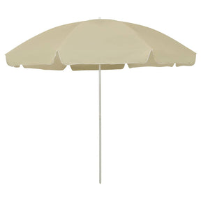 Vidaxl strandparasol 300 cm zandgeel