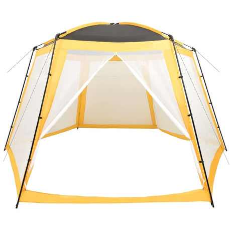 Namiot basenowy vidaxl 500x433x250 cm tkanina żółta