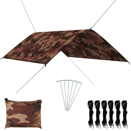 Vidaxl Cover Sail 3x2 M Camouflage