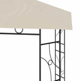 Vidaxl Arbor 160 g m² 3x3x2,7 m krem ​​-kolorowy