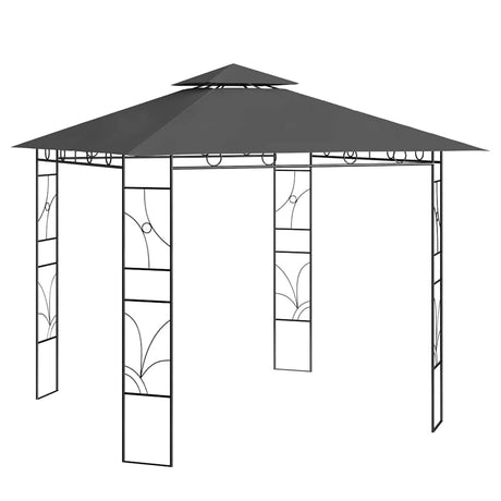 Vidaxl Arbor 160 g m² 3x3x2,7 m antracytów -koloru
