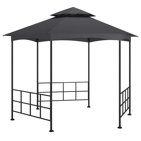 Vidaxl Arbor z ścianami bocznymi 3,1x2,7 m antracytowymi