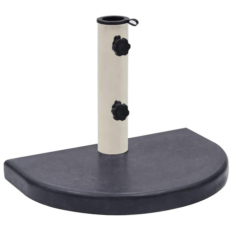 Vidaxl parasol stopa 40x28x4 cm granit czarny