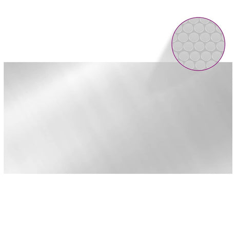 Vidaxl Swimming Basen Cover 450x220 cm PE w kolorze srebrnym