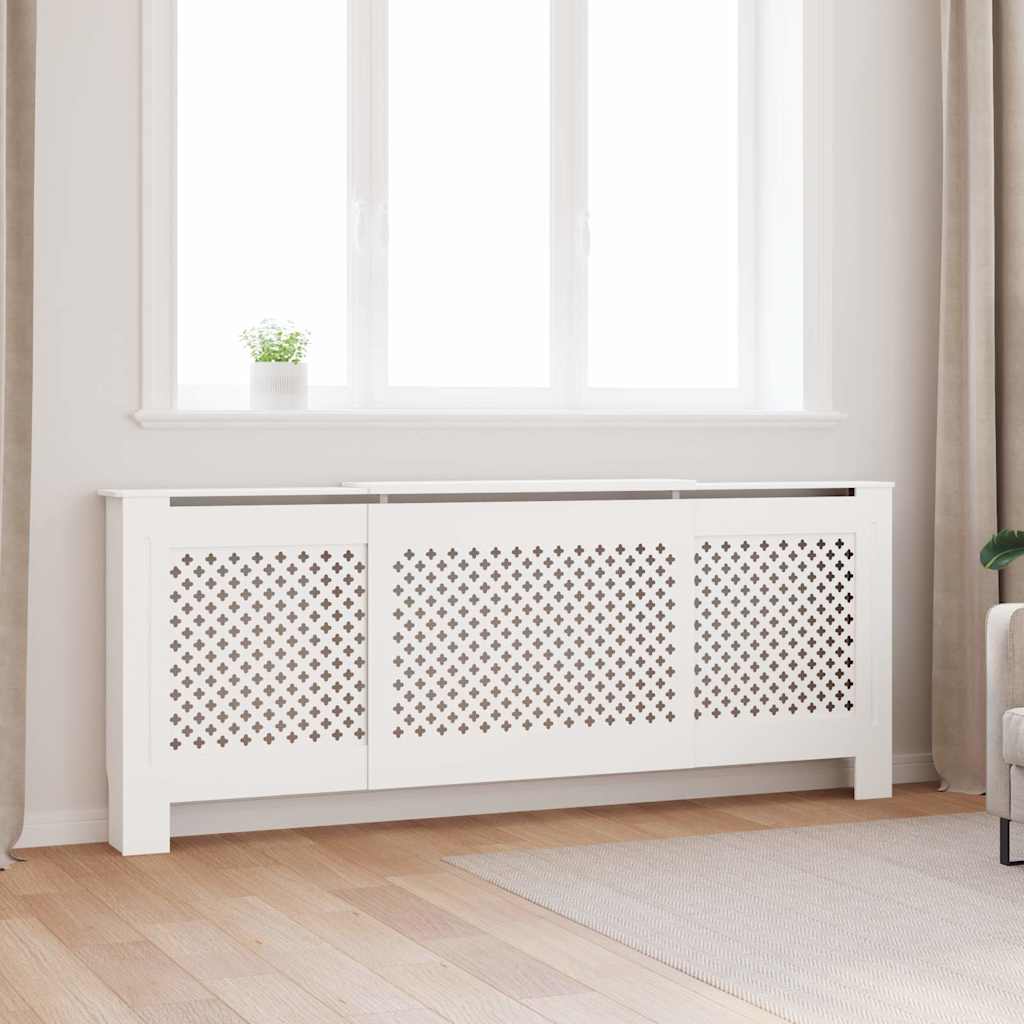 VIDAXL RODICEROM CONSTRUCTION 205 CM MDF White