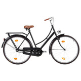 Vidaxl Omafiets 28 cali 57 cm rama