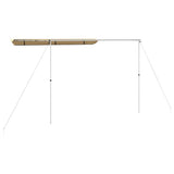 Vidaxl luifel voor camper en caravan 4x3x2,15 m beige