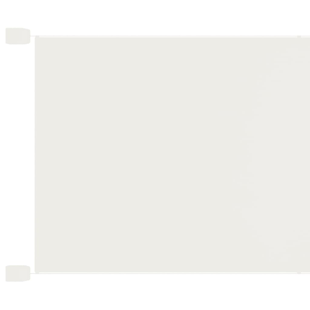 Vidaxl luifel pionowy 100x360 cm Oxford Fabric White