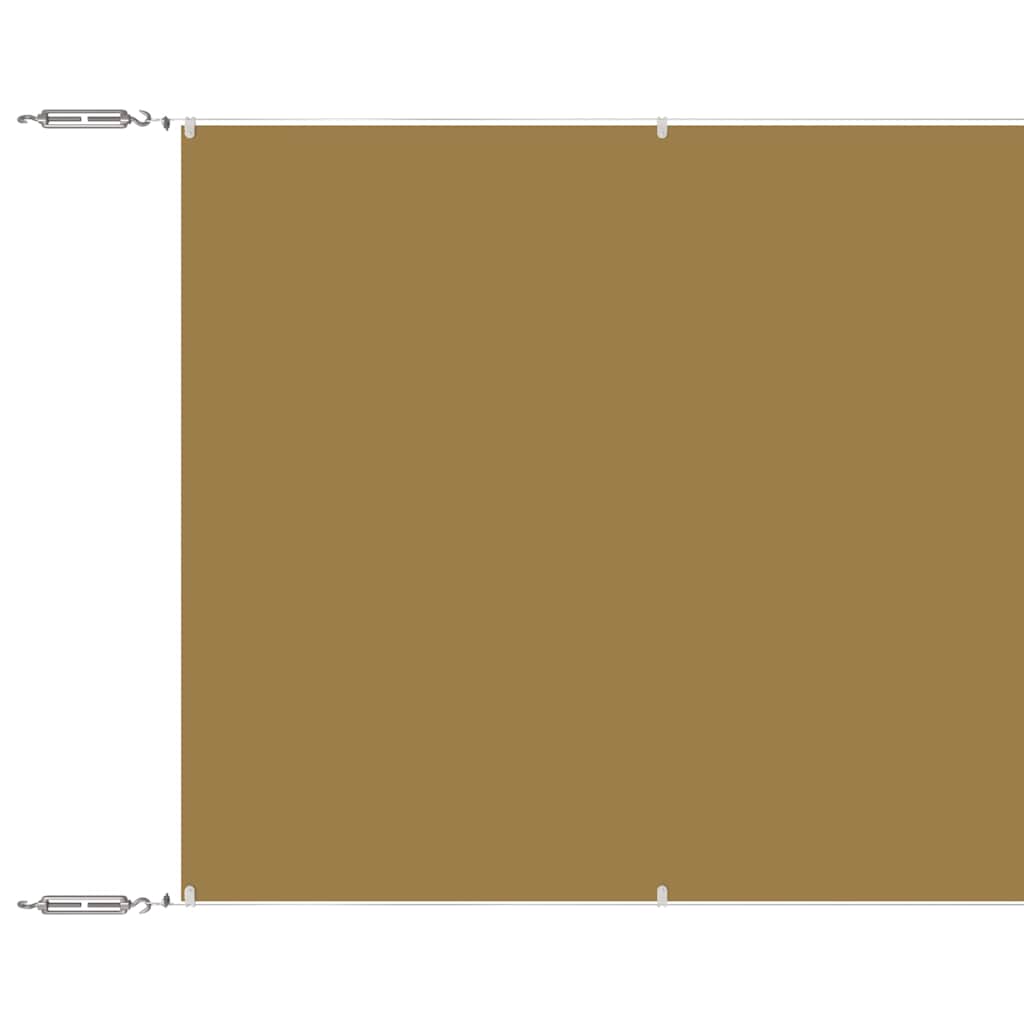 Vidaxl luifel pionowy 100x1000 cm Oxford Tabil