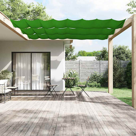 Vidaxl luifel pionowy 100x600 cm Oxford Fabric Light Green