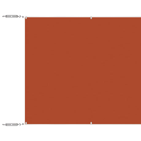 Vidaxl luifel pionowy 100x800 cm Oxford Fabric Treacotta -Colorred