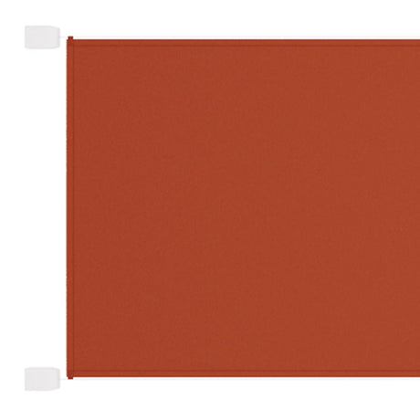 Vidaxl luifel pionowy 140x420 cm Oxford Fabric Treacotta -Colored