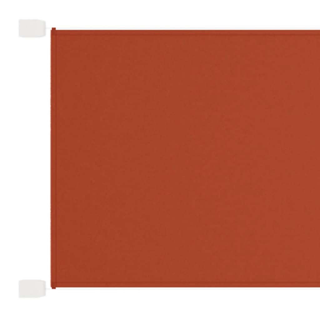 Vidaxl luifel pionowy 200x420 cm Oxford Fabric Treacotta -Colored