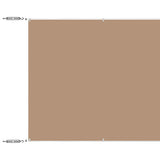 Vidaxl luifel pionowy 60x1000 cm Oxford Fabric Taupe