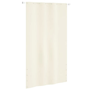 Vidaxl Balkon Screen 140x240 cm Oxford Fabric Cream -coloed