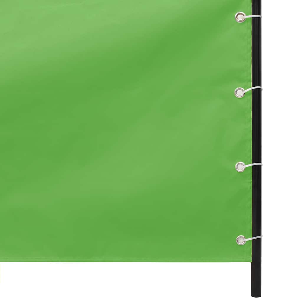 Vidaxl Balcony ekran 80x240 cm Oxford Fabric Light Green