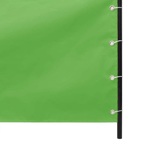 Vidaxl Balcony ekran 120x240 cm Oxford Fabric Light Green