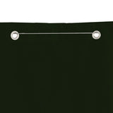 Vidaxl Balkon ekran 80x240 cm Oxford Fabric Dark Green