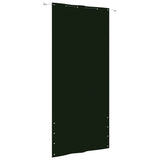 Vidaxl Balkon Screen 120x240 cm Oxford Fabric Dark Green