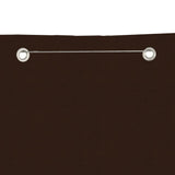 Vidaxl Balkon Screen 120x240 cm Oxford Tkanina Brown