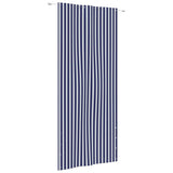 Vidaxl Balcony ekran 120x240 cm Oxford Fabric Blue and White