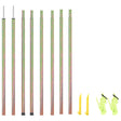 Vidaxl Sunset Boles 2 ST 200 cm ocynkowana stal