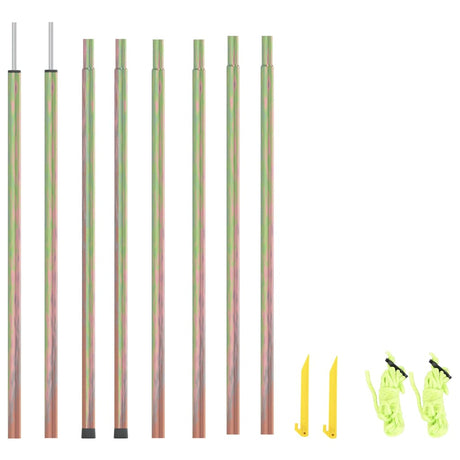 Vidaxl Sunset Boles 2 ST 200 cm ocynkowana stal