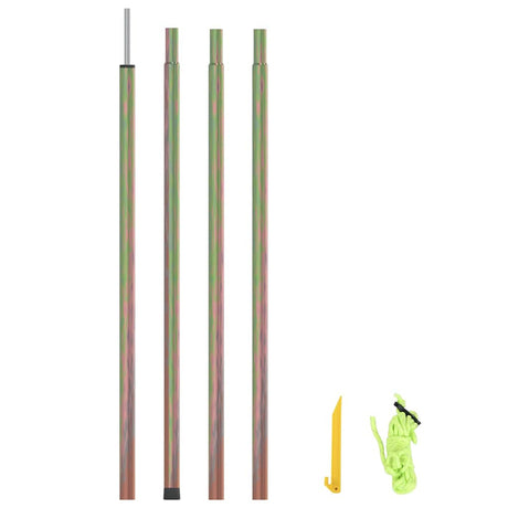 Vidaxl Suncreen Bile 250 cm ocynkowana stal
